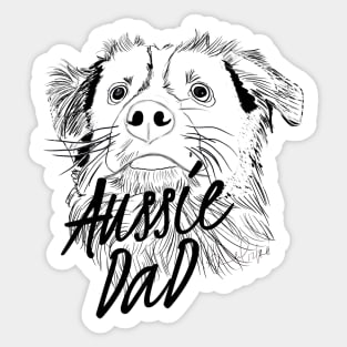 Aussie DaD Sticker